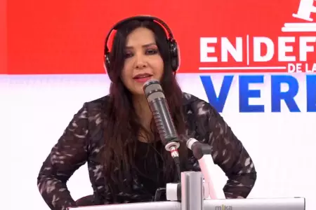 Cecilia Garca critica mensaje por Da de la Madre de Dina Boluarte.