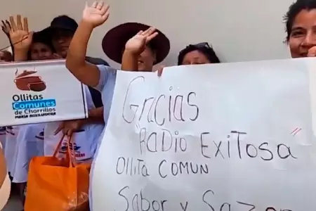 Exitosa y SNP entregan pescado a ollas comunes.