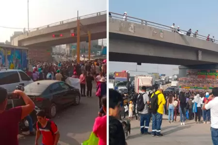 Bloquean tramo de la carretera Ramiro Prial por puentes mal estado.